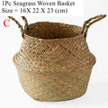 Cesto Sospeso in Rattan Zerolife - Per Piante, Biancheria o Picnic