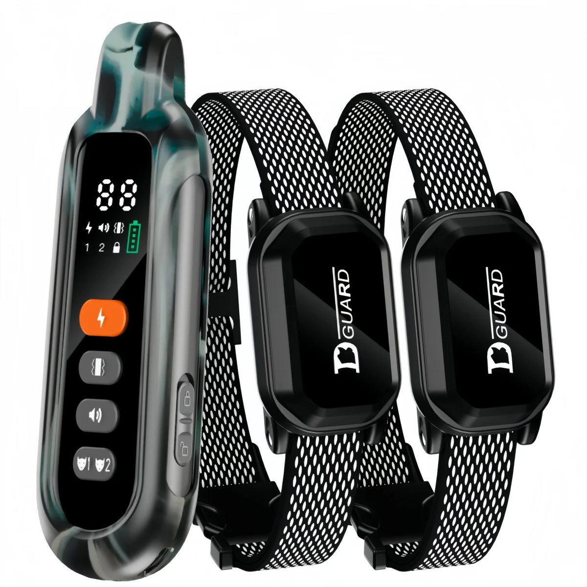 3300FT Waterproof Electric Dog Training Collar with Remote Control for 6-120lbs Puppies - Shock, Vibration, Anti-Barking