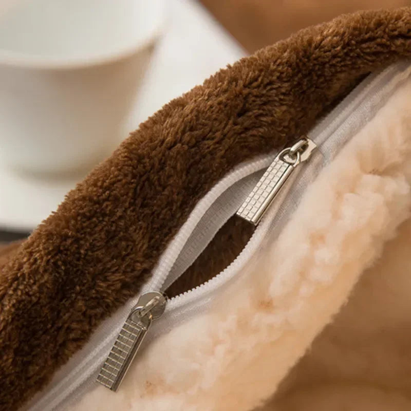 Coperta in Lana Double Face Formato Queen - Per Inverno e Campeggio