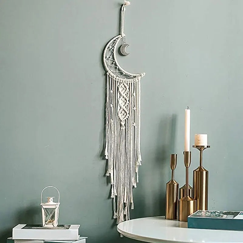 96cm Macrame Wall Hanging Tapestry - Bohemian Room Decor for Kids' Spaces, Perfect Gift for Girls