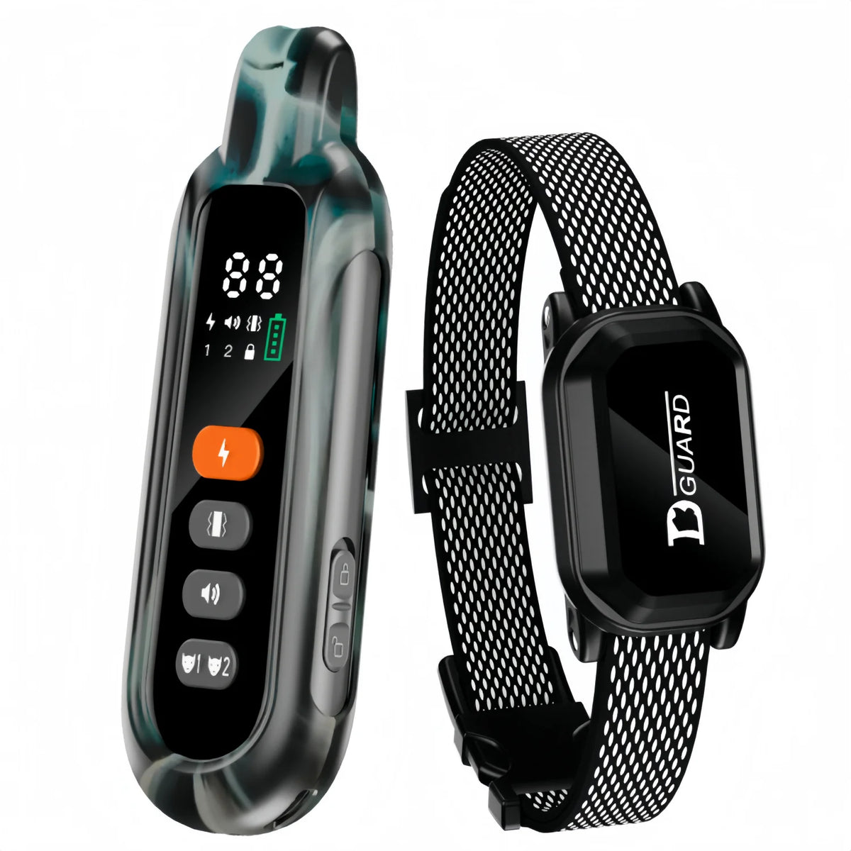 3300FT Waterproof Electric Dog Training Collar with Remote Control for 6-120lbs Puppies - Shock, Vibration, Anti-Barking