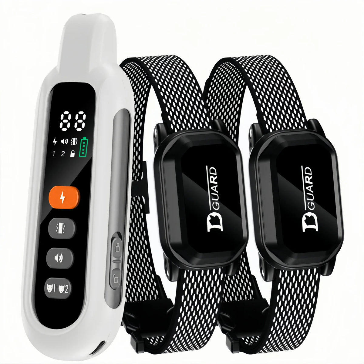 3300FT Waterproof Electric Dog Training Collar with Remote Control for 6-120lbs Puppies - Shock, Vibration, Anti-Barking