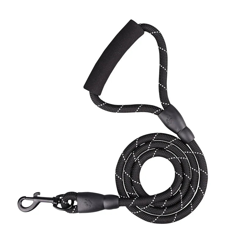 Dog Leash with Explosion-Proof Design and Reflective Chest Strap for Medium and Large Dogs