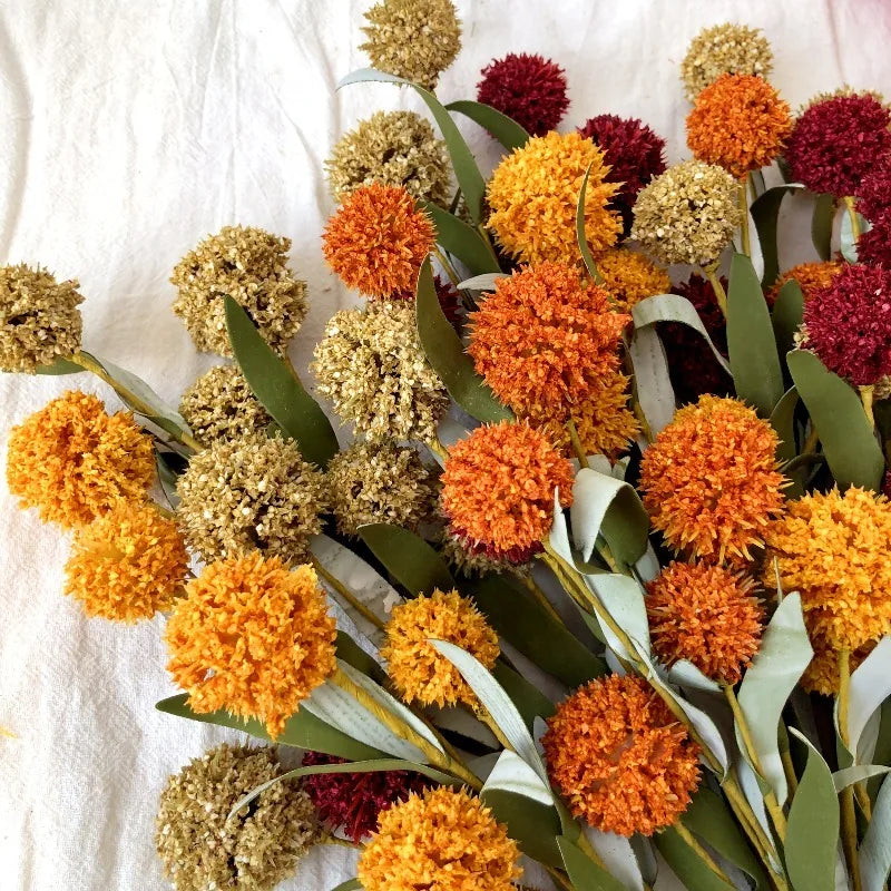42cm Artificial Daisy Flower Head for Home Decor, Garden Ornament, Wedding, and Autumn Decor