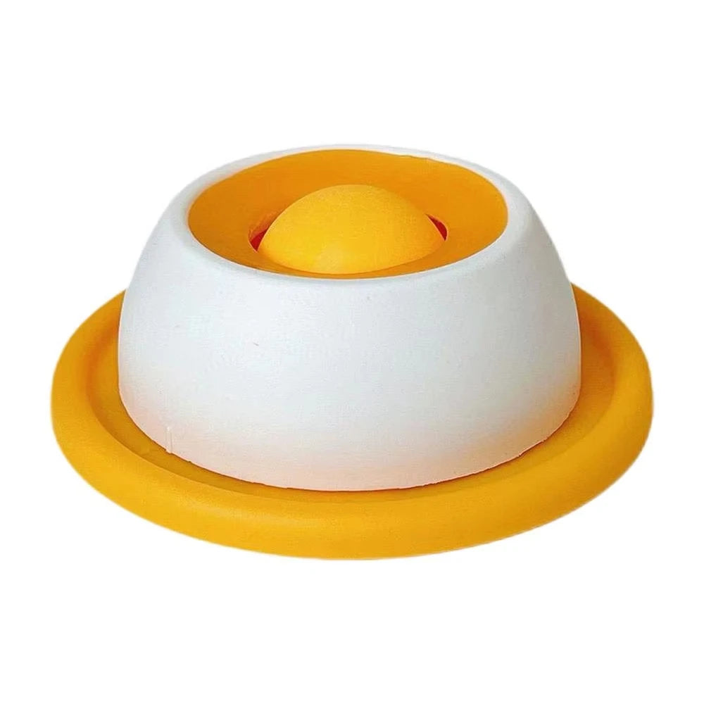 Dog Cat Licking Bowl for Liquid Treats - Non-slip Slow Feeder for Bone Broth & Yogurt