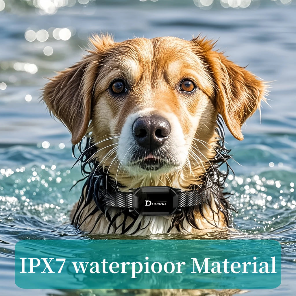 3300FT Waterproof Electric Dog Training Collar with Remote Control for 6-120lbs Puppies - Shock, Vibration, Anti-Barking