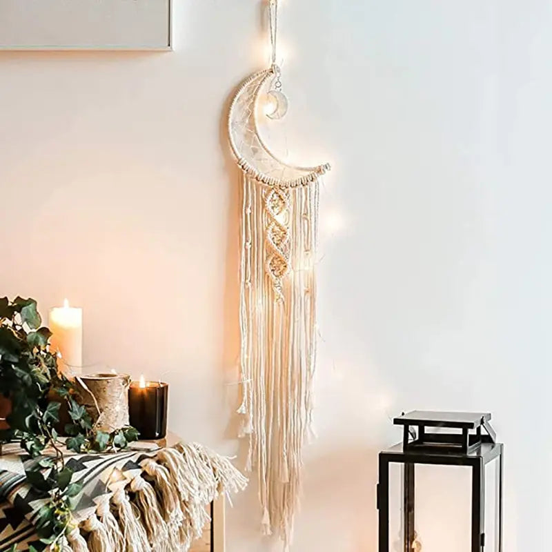96cm Macrame Wall Hanging Tapestry - Bohemian Room Decor for Kids' Spaces, Perfect Gift for Girls