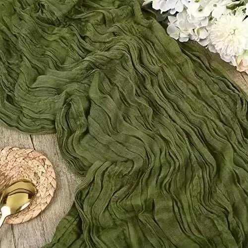 Runner da Tavola in Tessuto Boho Rosa 90x300cm - Per Matrimoni e Decorazioni