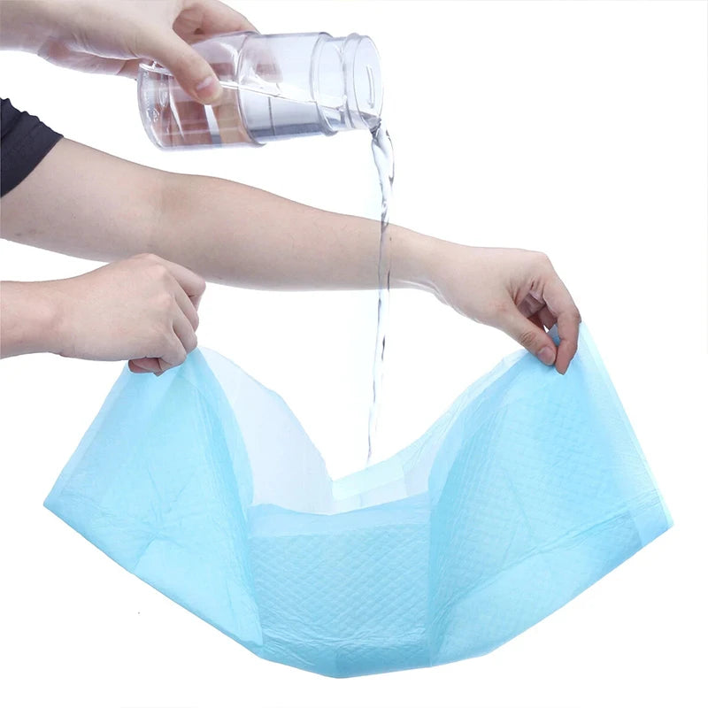 100pc Super Absorbent Pet Diapers for Dogs and Cats, 33x45cm Disposable Quick-Dry Urine Nappy Pads