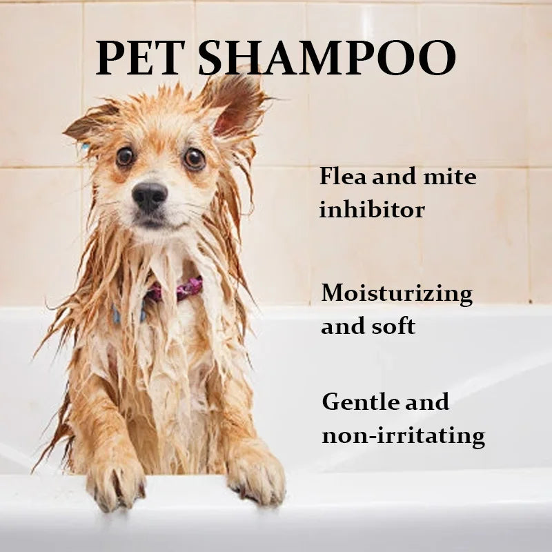 Soothing Oatmeal Puppy Shampoo - Hypoallergenic for Sensitive Skin with Aloe & Shea Butter to Moisturize Dryness