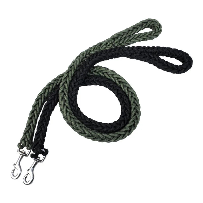 Dog Training Leash for Large Dogs - Strong, Durable Braided Design for Effective Training and Comfortable Walking